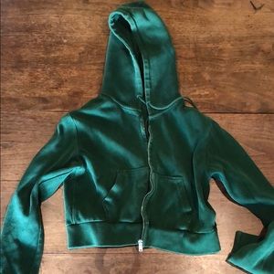 BRANDY MELVILLE HOODIE ZIP - UP